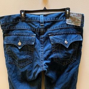 True Religion Ricky Jeans Straight Size 38